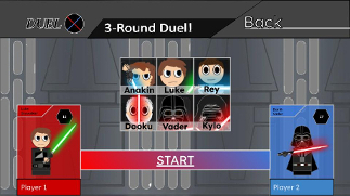 Star Wars fighting game